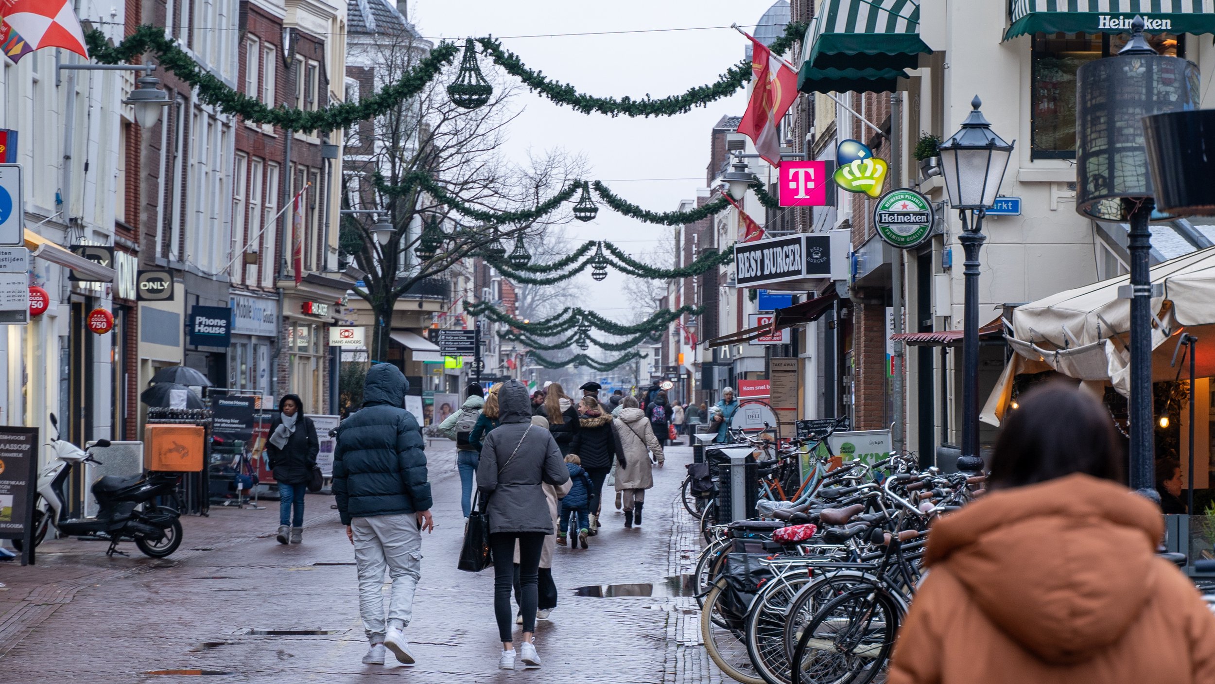 Gouda Street Scene, Netherlands